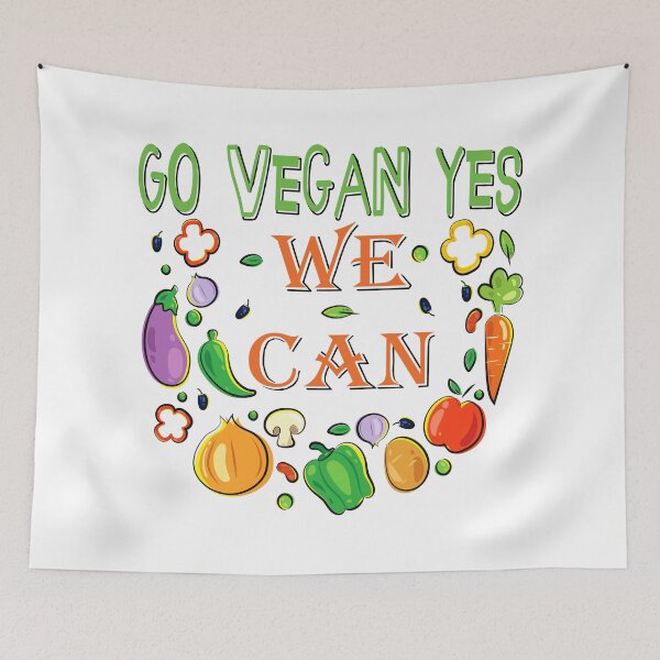 Item preview, Go Vegan Yes We Can designed and sold by MoSaid.