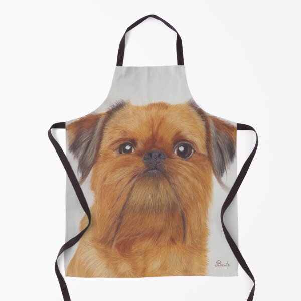Item preview, Brussels griffon portrait designed and sold by BelgianDogs.