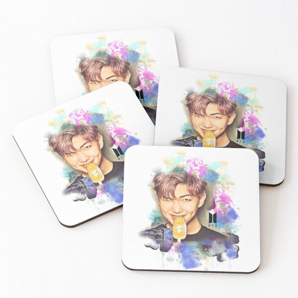 Item preview, BTS "RM" Namjoon colorful art designed and sold by Lajibolalaa.