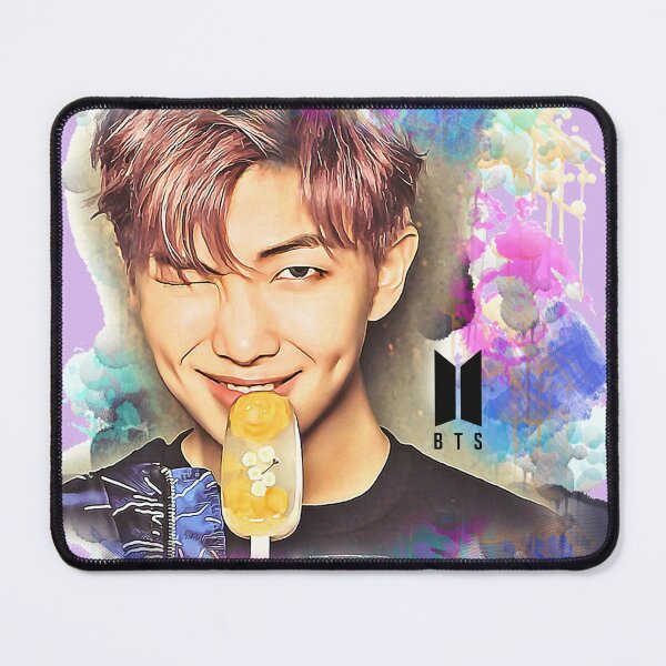 Item preview, BTS "RM" Namjoon colorful art designed and sold by Lajibolalaa.