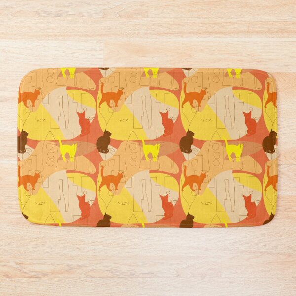 Item preview, orange cats, autumn kittens, ginger pattern designed and sold by Natairbrush.