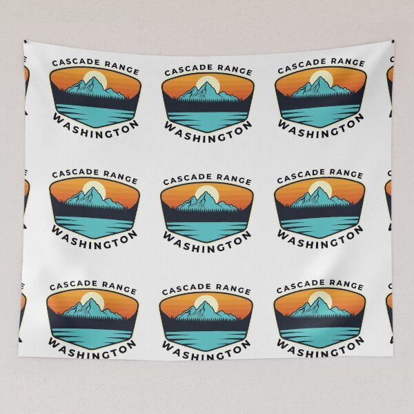 Item preview, Cascade Range Washington - Travel designed and sold by ExploreTheStore.