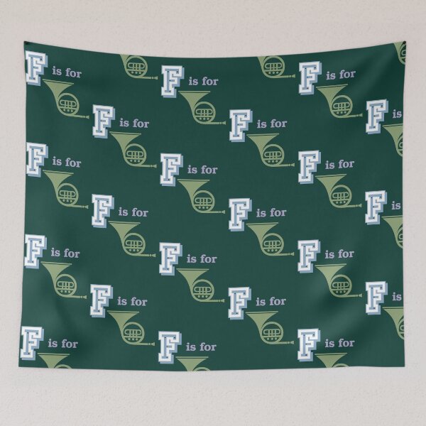 Item preview, F Is for French Horn designed and sold by evisionarts.