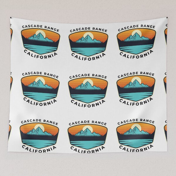 Item preview, Cascade Range California - Travel designed and sold by ExploreTheStore.