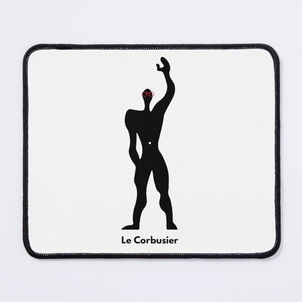 Item preview, Le Modulor with glasses - Architecture designed and sold by SLGA-Designs.