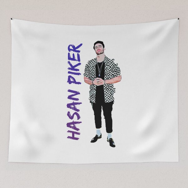 Item preview, Handsome Gaming Hasan Piker Journalist Limited Edition Retro Style designed and sold by Tami Makayla.