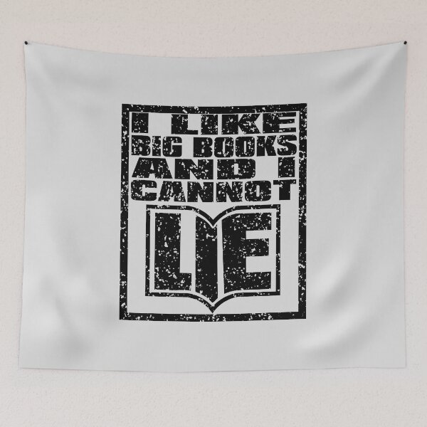Item preview, Funny Gift for Book Lovers – I Like Big Books and I Cannot Lie  designed and sold by TrndSttr.
