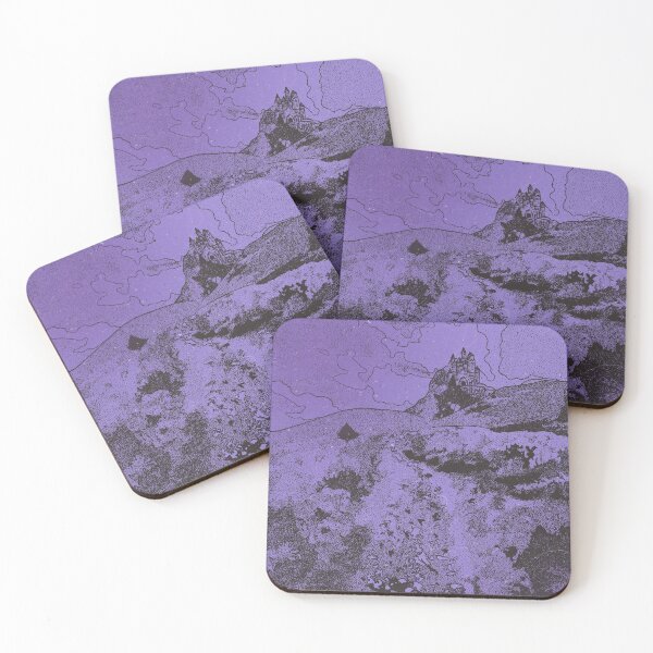 Item preview, Purple Castle Dotwork Ink designed and sold by CheHojas.