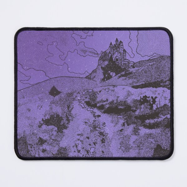 Item preview, Purple Castle Dotwork Ink designed and sold by CheHojas.