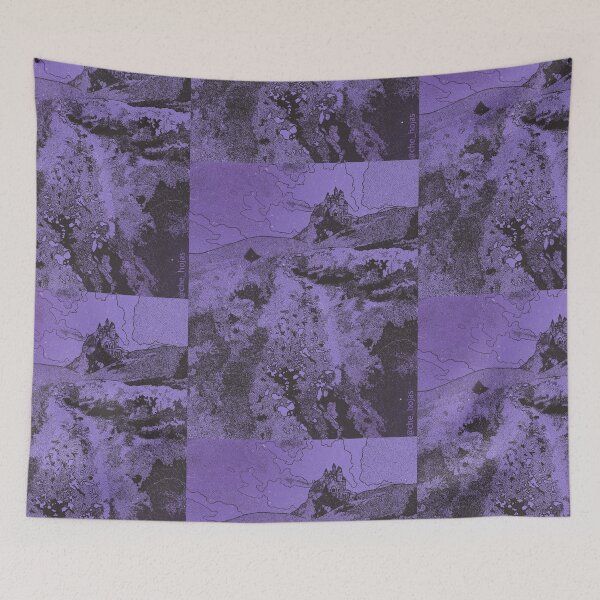 Item preview, Purple Castle Dotwork Ink designed and sold by CheHojas.