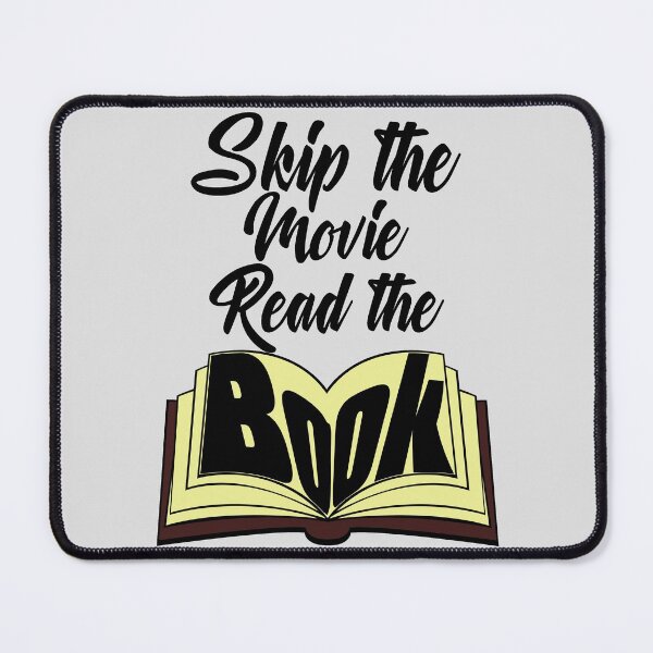 Item preview, Gift for Book Lovers – Skip the Movie Read the Book designed and sold by TrndSttr.