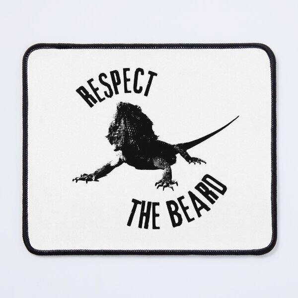 Item preview, Respect The Beard - Bearded Dragon - Cool Reptile Pet designed and sold by DesignByLeo.