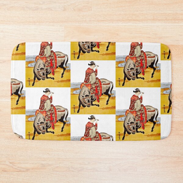 Item preview, Courtesan Riding an Ox designed and sold by brushandframes.