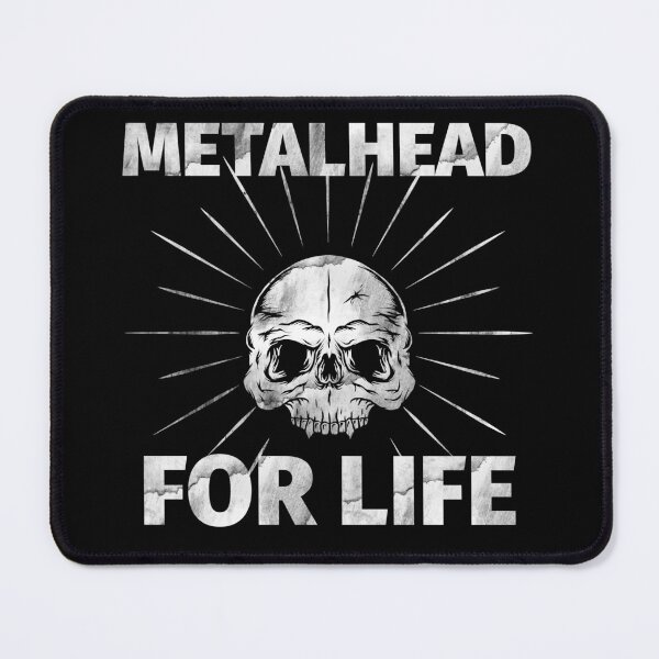 Item preview, Heavy Metal Metalhead Skull Metallers Headbanger designed and sold by playloud.