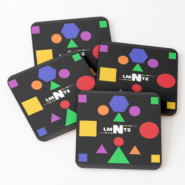 Item preview, LMNTZ: Black with Multi Shapes and Colors designed and sold by TheSignsofSOIL.
