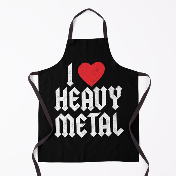 Item preview, I love Heavy Metal Distressed designed and sold by playloud.