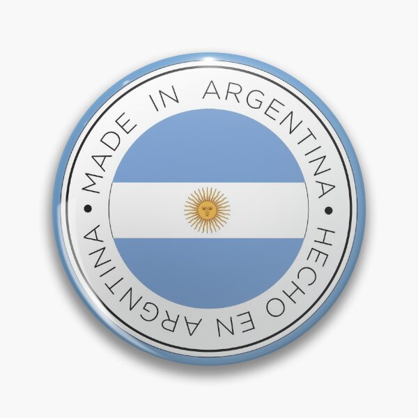 Item preview, Argentina Flag Sticker Pack with Heart and Made in Argentina designed and sold by infinitetango.