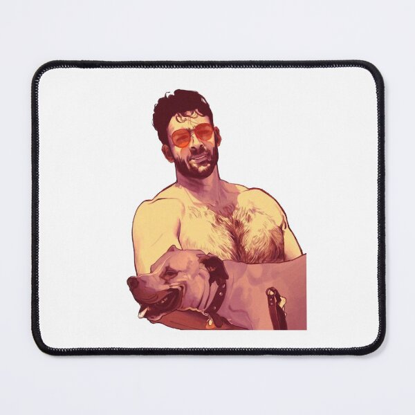 Item preview, Retro Style Hasan Piker With Cute Dog Journalist Awesome designed and sold by Tami Makayla.