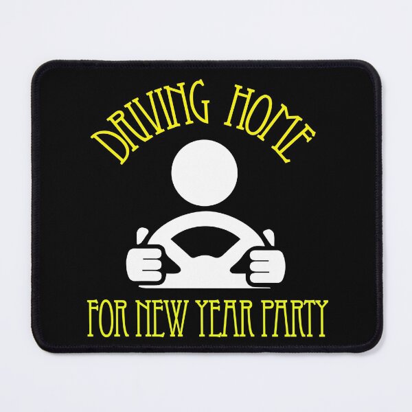 Item preview, driving home for New year party designed and sold by Nikmay Design.