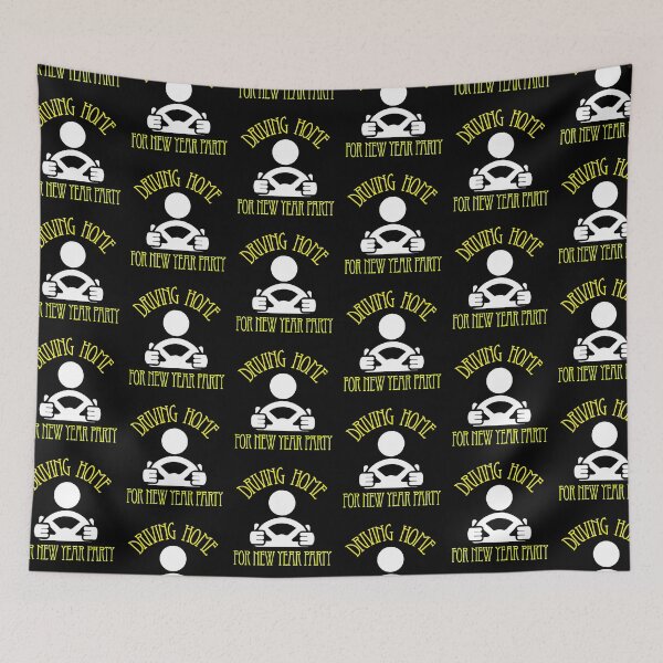 Item preview, driving home for New year party designed and sold by Nikmay Design.