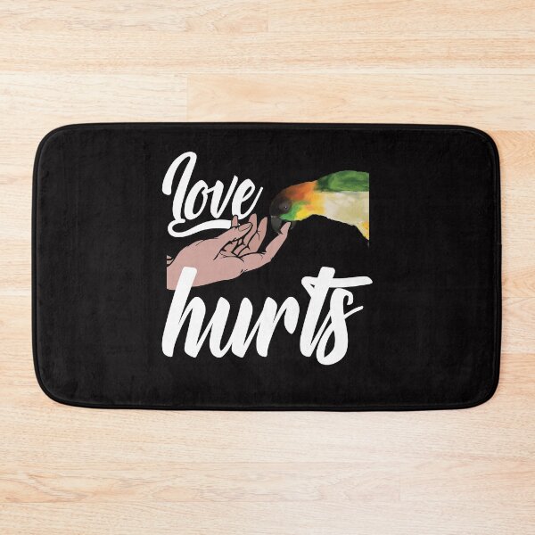 Item preview, Funny Caique Owner Design – Love Hurts Bird Owner designed and sold by TrndSttr.