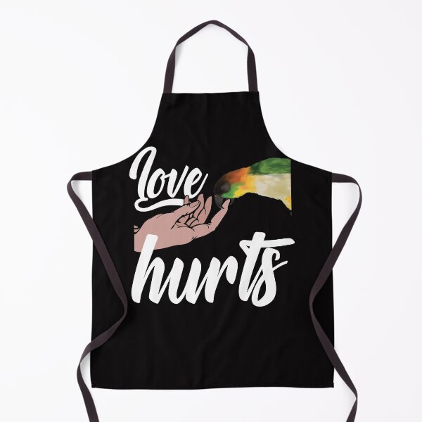 Item preview, Funny Caique Owner Design – Love Hurts Bird Owner designed and sold by TrndSttr.