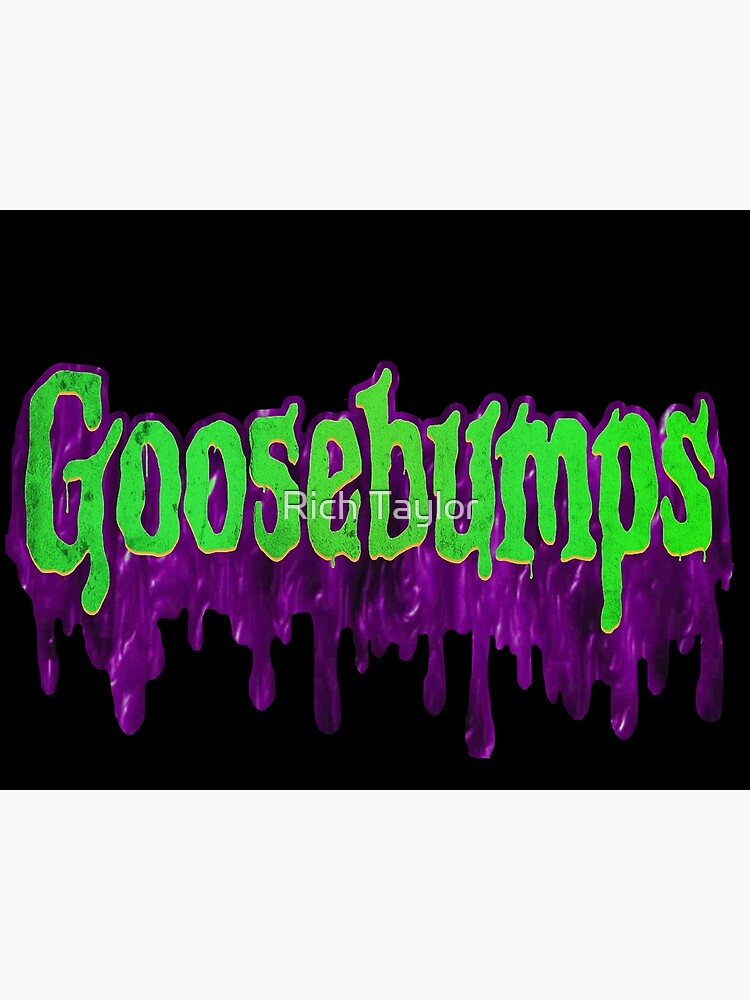 "GOOSEBUMPS LOGO" Metal Print for Sale by richmoolah88 Redbubble