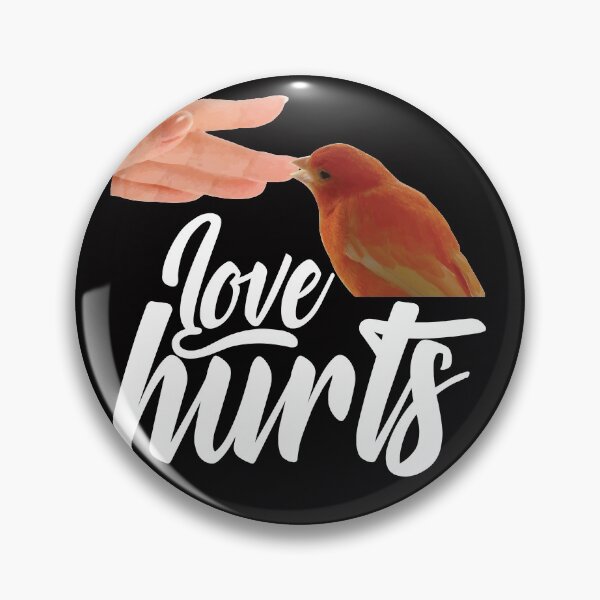 Item preview, Funny Canary Owner Design – Love Hurts Bird Owner designed and sold by TrndSttr.
