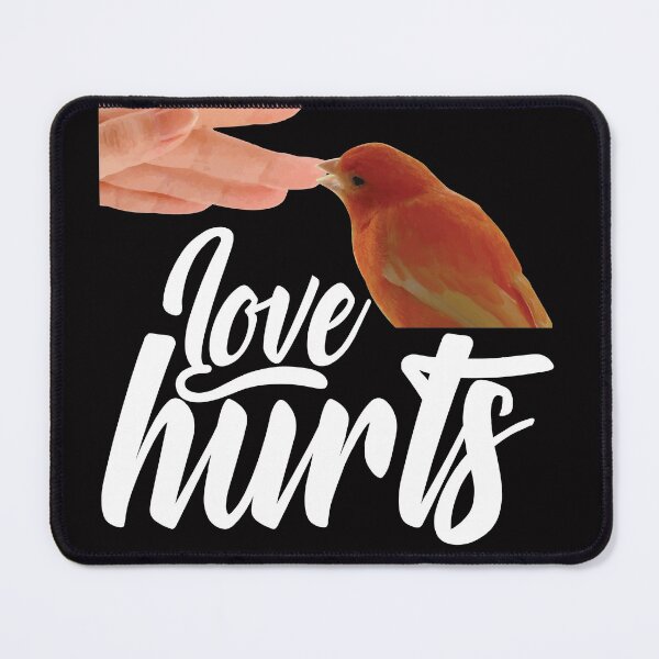 Item preview, Funny Canary Owner Design – Love Hurts Bird Owner designed and sold by TrndSttr.