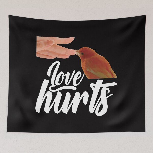 Item preview, Funny Canary Owner Design – Love Hurts Bird Owner designed and sold by TrndSttr.