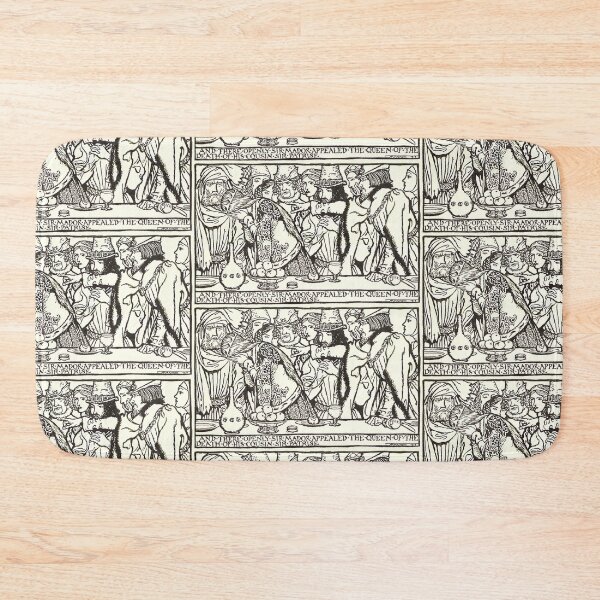 Item preview, Arthur Rackham-  King Arthur- Sir Mador Appeals The Queen designed and sold by Dreamflight.