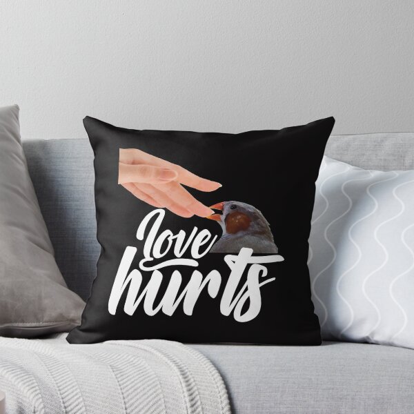 Item preview, Funny Finch Owner Design – Love Hurts Bird Owner designed and sold by TrndSttr.