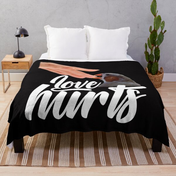 Item preview, Funny Finch Owner Design – Love Hurts Bird Owner designed and sold by TrndSttr.