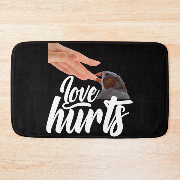 Item preview, Funny Finch Owner Design – Love Hurts Bird Owner designed and sold by TrndSttr.