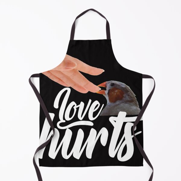 Item preview, Funny Finch Owner Design – Love Hurts Bird Owner designed and sold by TrndSttr.