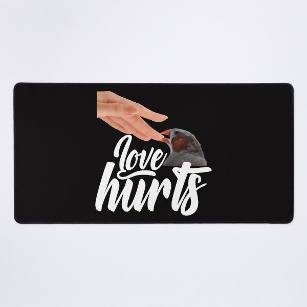 Item preview, Funny Finch Owner Design – Love Hurts Bird Owner designed and sold by TrndSttr.