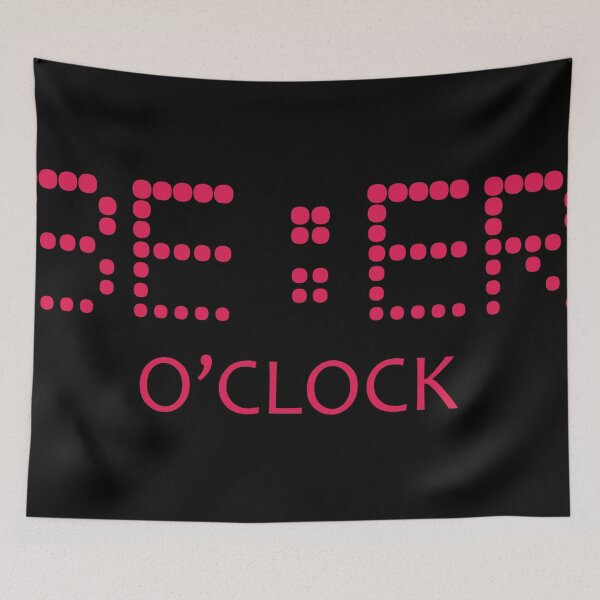 Item preview, It's Beer O'Clock (dark) designed and sold by Black-Fox.