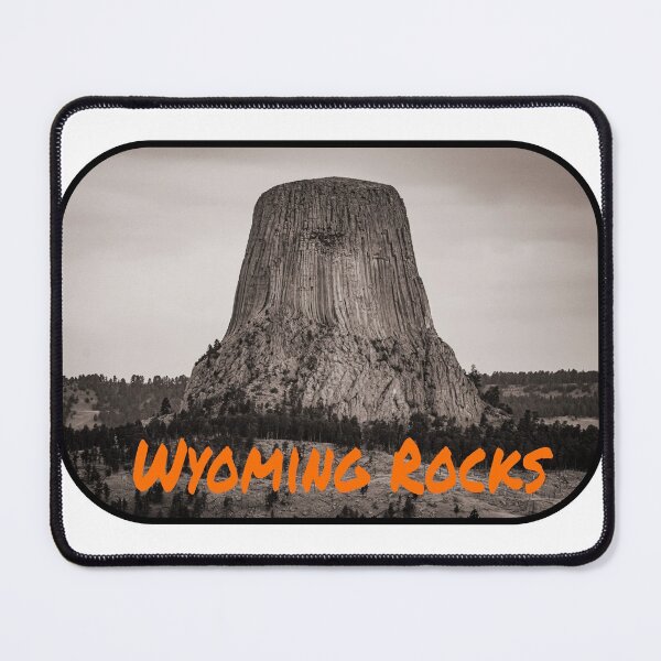 Item preview, Wyoming Rocks Devils Tower designed and sold by Davephotoswest.