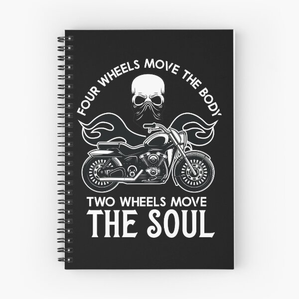 Item preview, Four wheels move the body, Two wheels move the soul designed and sold by cruzzcreation.