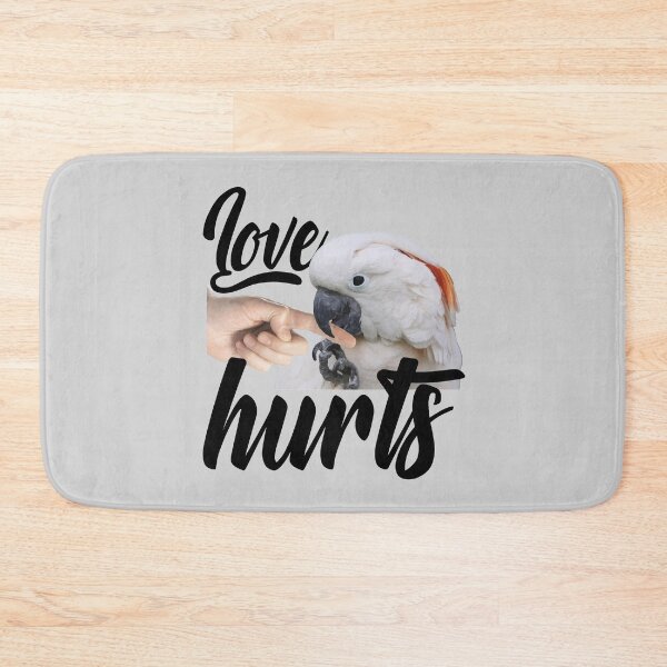 Item preview, Funny Cockatooo Owner Design – Love Hurts Bird Owner designed and sold by TrndSttr.