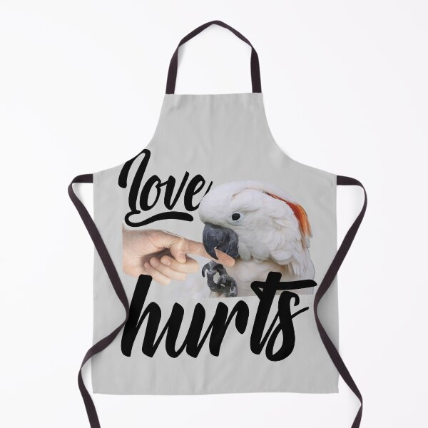 Item preview, Funny Cockatooo Owner Design – Love Hurts Bird Owner designed and sold by TrndSttr.