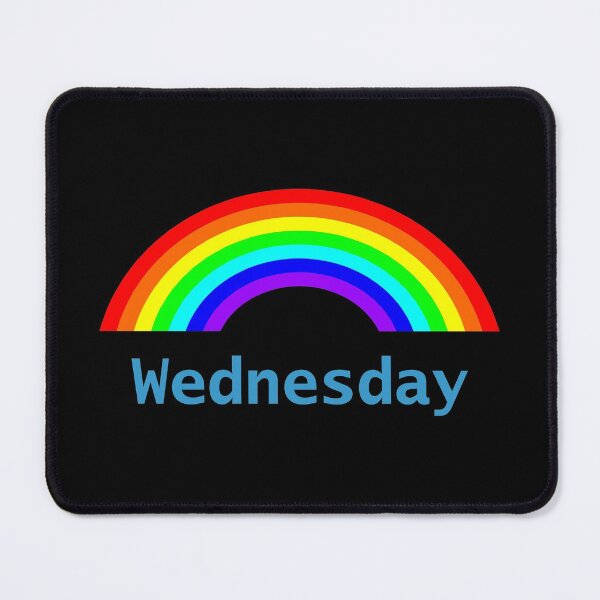 Item preview, Wednesday Rainbow designed and sold by ellenhenry.