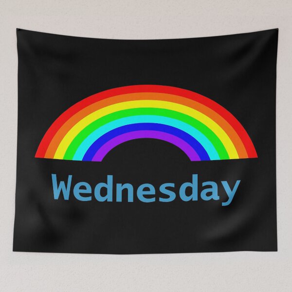 Item preview, Wednesday Rainbow designed and sold by ellenhenry.