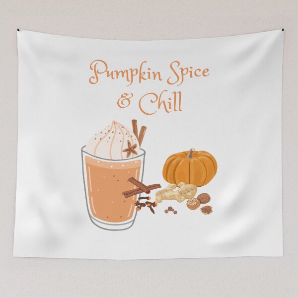 Item preview, Pumpkin Spice & Chill designed and sold by ecdato.