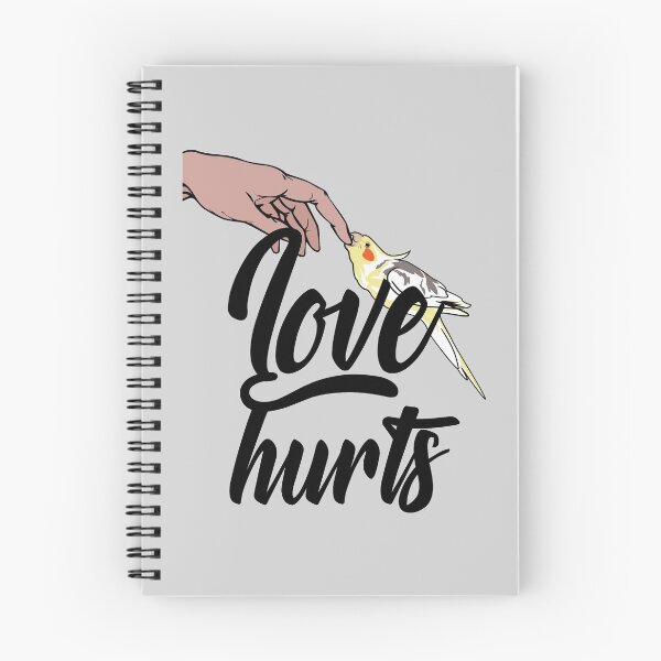 Item preview, Funny Cockatiel Owner Design – Love Hurts Bird Owner designed and sold by TrndSttr.