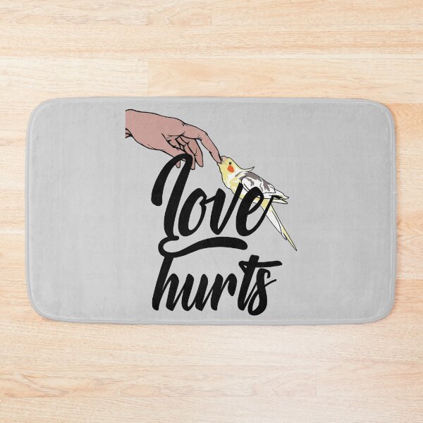 Item preview, Funny Cockatiel Owner Design – Love Hurts Bird Owner designed and sold by TrndSttr.