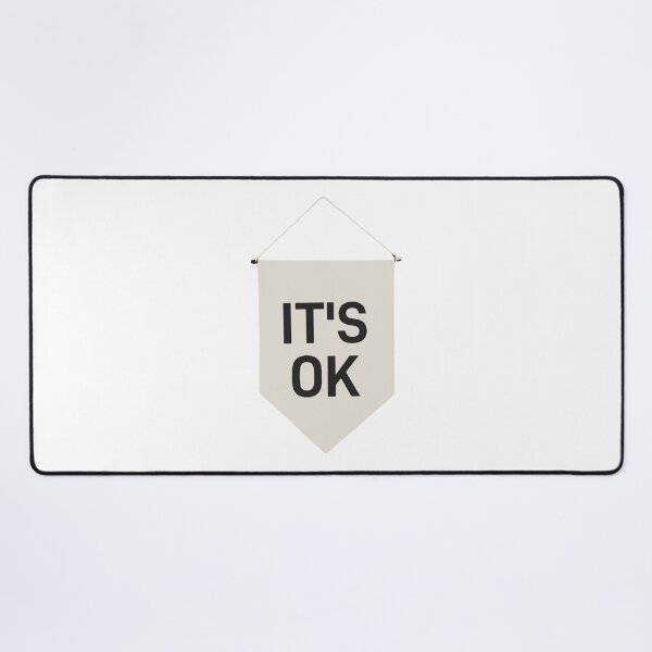 Item preview, It's Ok Pennant Banner  designed and sold by llevine2934.