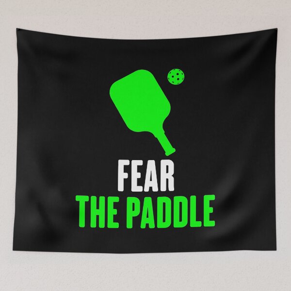 Item preview, fear the paddle funny saying for pickleball players for mom for dad for grandpa  designed and sold by mydreamcatcher.