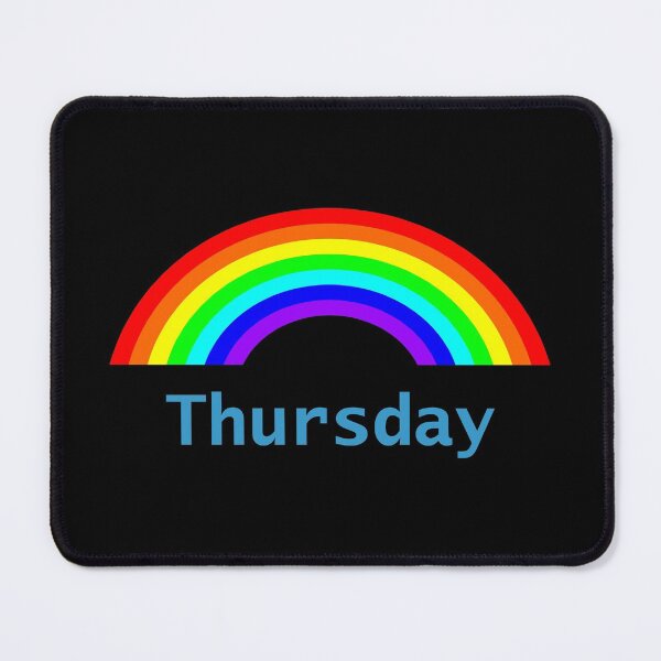 Item preview, Thursday Rainbow designed and sold by ellenhenry.