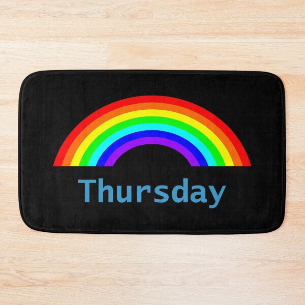 Item preview, Thursday Rainbow designed and sold by ellenhenry.